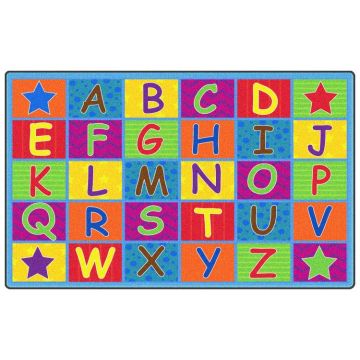 Cheerful Alphabet Carpet
