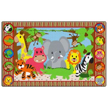 Jungle Matching Fun Carpet