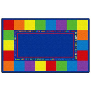 My Favorite Color Carpet