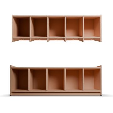 Five Section Lockers 