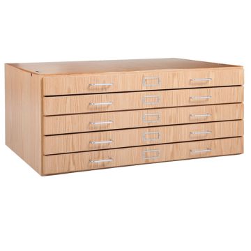 Flat File Stackable 5 Drawer Cabinets