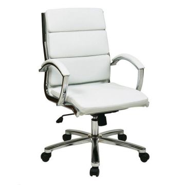 Mid Back Executive Faux Leather Chair