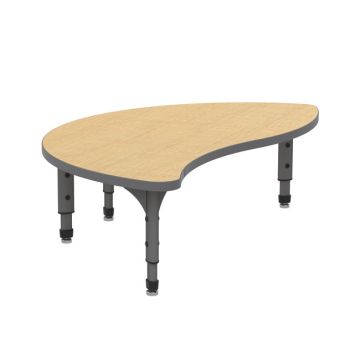 Floor Activity Table (30'' x 54'' Half Round Wave)