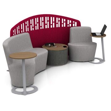 Flowform Learn Lounge Package, 6 Piece Double Pod