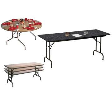 Folding Tables with 3/4'' Thick Laminate Top