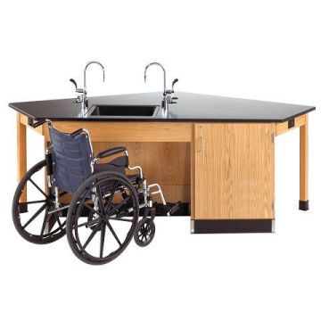 Forward Vision ADA School Science Workstations