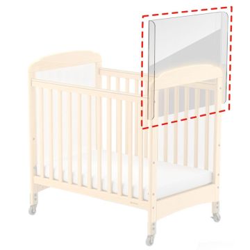 CareShield 1-Sided Plexiglass Barrier - Safety Craft and Serenity Cribs