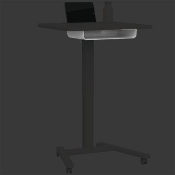 Book Shelf / Laptop Holder for Fuzion Sit to Stand Desk