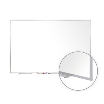 Non-Magnetic Whiteboard- Aluminum Frame