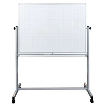 Mobile Magnetic Double-Sided Ghost Grid Whiteboards