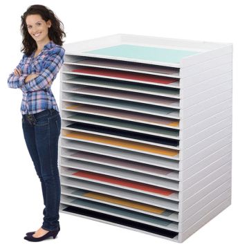Giant Stacking Trays by SAFCO