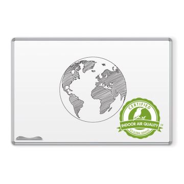 Green-Rite Dry Erase Board w/ Silver Presidential Trim