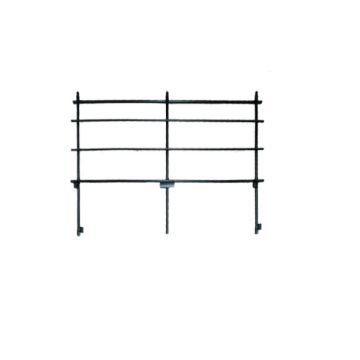 Back Guard Rails for 3 Level Straight Risers