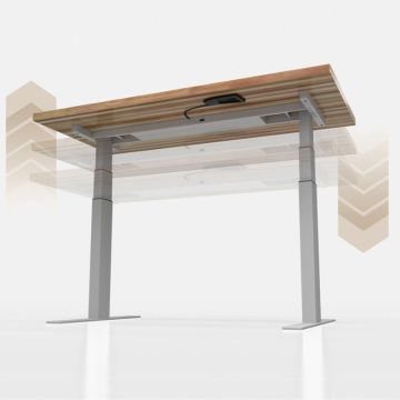 Sit To Stand Gas Shock Lift Base for 72'' Collaborative Tables