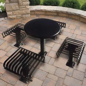 Hamilton Outdoor Tables with Seats