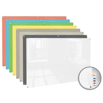 Harmony Color Glass Markerboards w/ Radius Corners