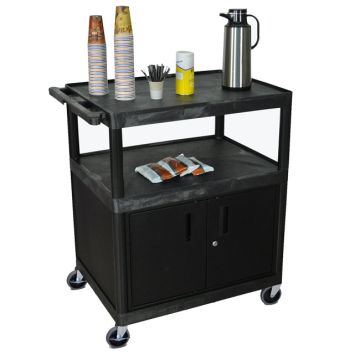Large Coffee Utility Cart