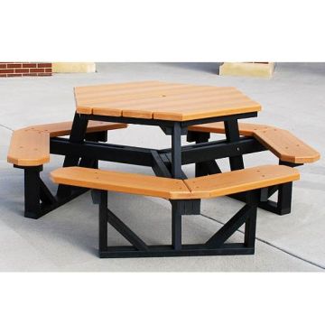 Hex Outdoor Picnic Tables