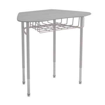 Adjustable Hard Plastic Hexagon Desks