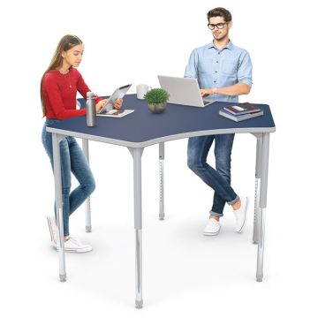 Hierarchy CogNitiv Standing Height Activity Table (64.6" W x 56.5" D)