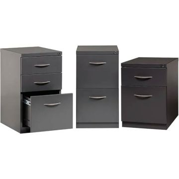 Arch Pull Mobile Pedestal File Cabinets