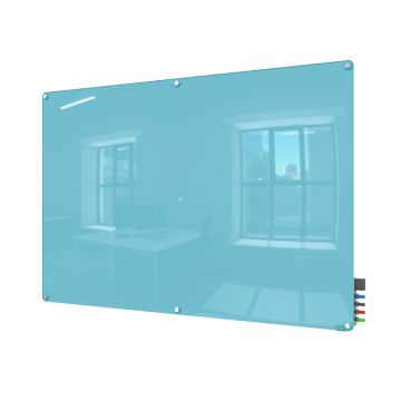 Harmony Magnetic Color Glass Markerboards w/ Radius Corners