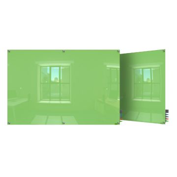 Harmony Magnetic Color Glass Markerboards w/ Square Corners