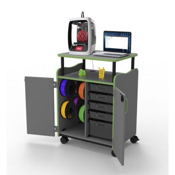 Horizon Series Mobile 3D Printer Cart