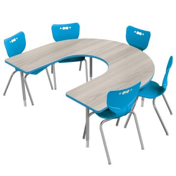Hierarchy Activity Table Horseshoe (66'' W x 60'' D)