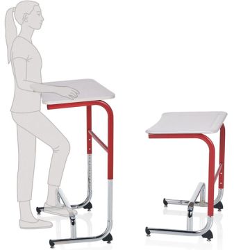 Intellect Wave Cantilever Sit & Stand School Desks