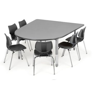 Interchange Round End Multimedia Tables