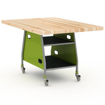 Maker Invent Butcher Block Tables