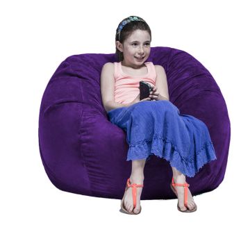 Kids 3' Round Bean Bag Chair