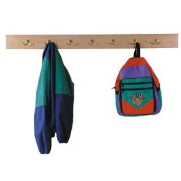 Birch Small Wall Mounted Coat Rail