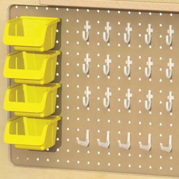 Pegboard Hooks & Bins