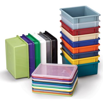Plastic Cubbie, Tubs, Paper Trays and Lids by Jonti-Craft