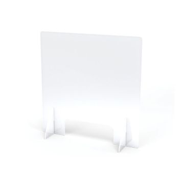 See-Thru Table Divider with Opening - 2 Station (23 -1/2'' W x 8'' D x 23 -1/2'' H)