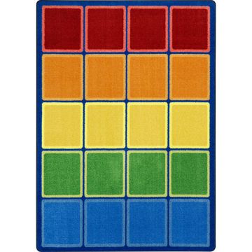 Rainbow Blocks Carpets