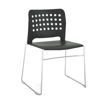 Hoopz Stacking Chair with Contoured Back