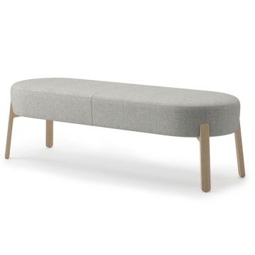 Indie Oval Bench - 16-1/2" H