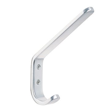 Aluminum Wall Hook- Silver Anodized