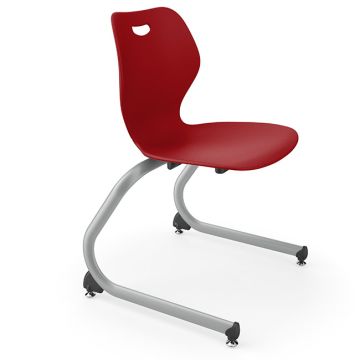 Intellect Wave Cantilever Stack Chair (18'' H - 5th-Adult)