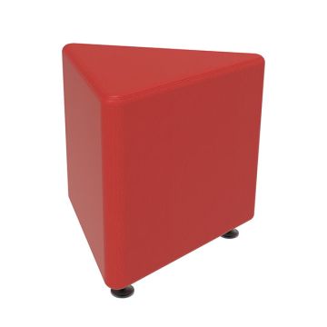 Sonik Soft Seating Triangle Ottoman- 18'' H