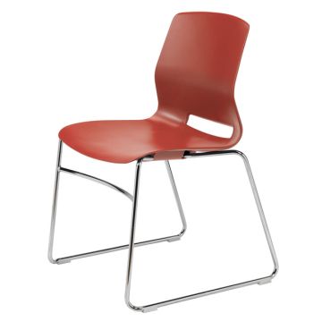 Lola Sled Base Plastic Stack Chair