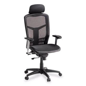 High-Back Mesh Chair w/ Headrest