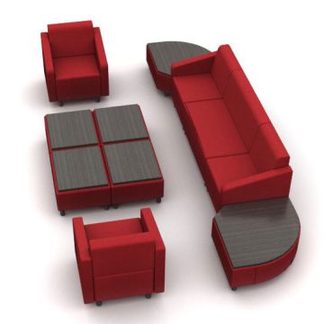 Lounge C Modular Soft Seating Package