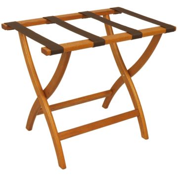 Curved Leg Folding Luggage Rack