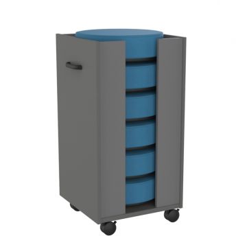 Horizon Mobile Sonik Floor Rocker Caddie (Holds 6)