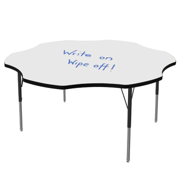 MG2200 Dry Erase Activity Table (60'' Flower)