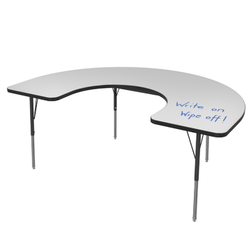 MG2200 Dry Erase Activity Table (48'' x 72'' Horseshoe)